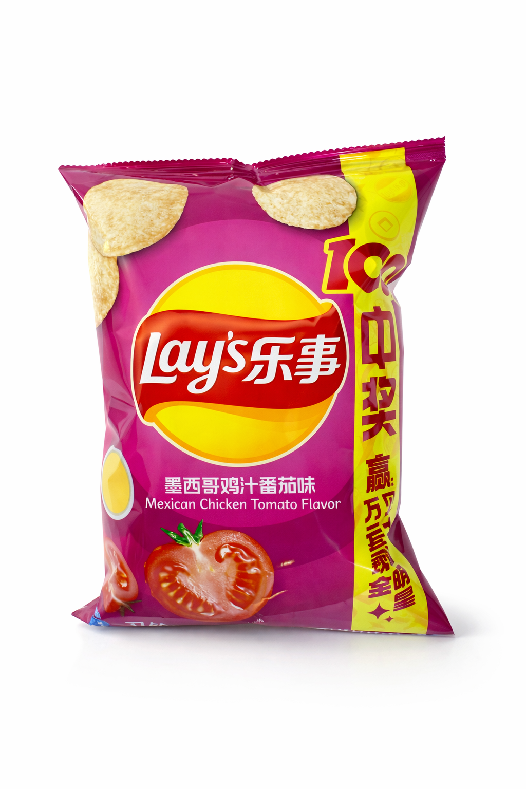 Чипсы картофельные со вкусом мексиканской курицы и томата Lay’s, 70 г