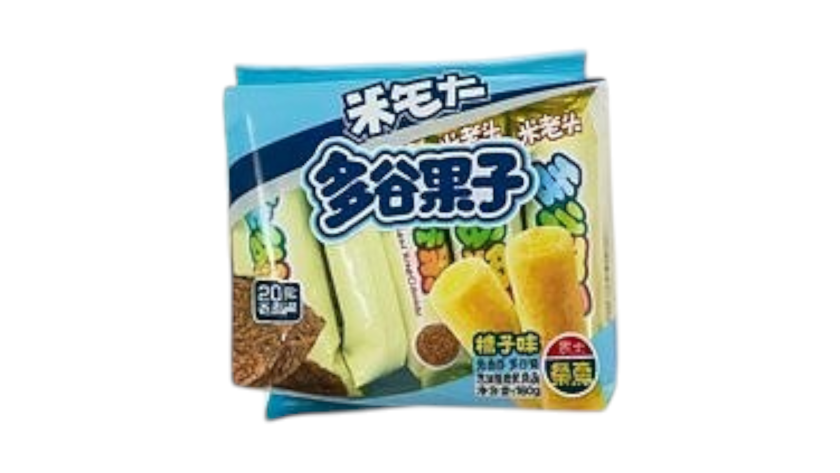 Мультизлаковые палочки с кокосом Mi Lao Tou 米老头 160 г